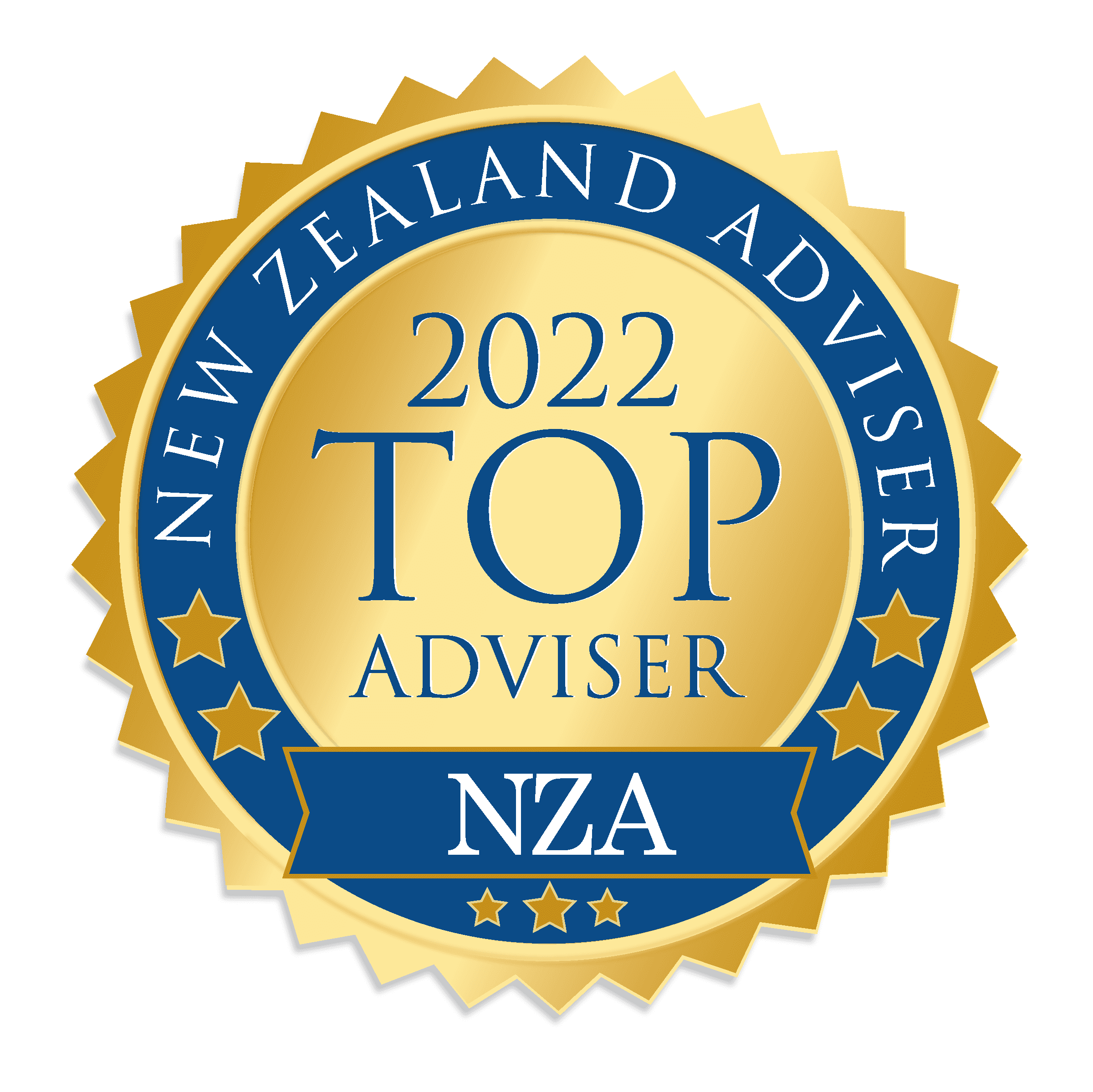 NZ Adviser Top Adviser 2022 Medal